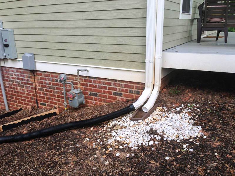 Photo of drainage system